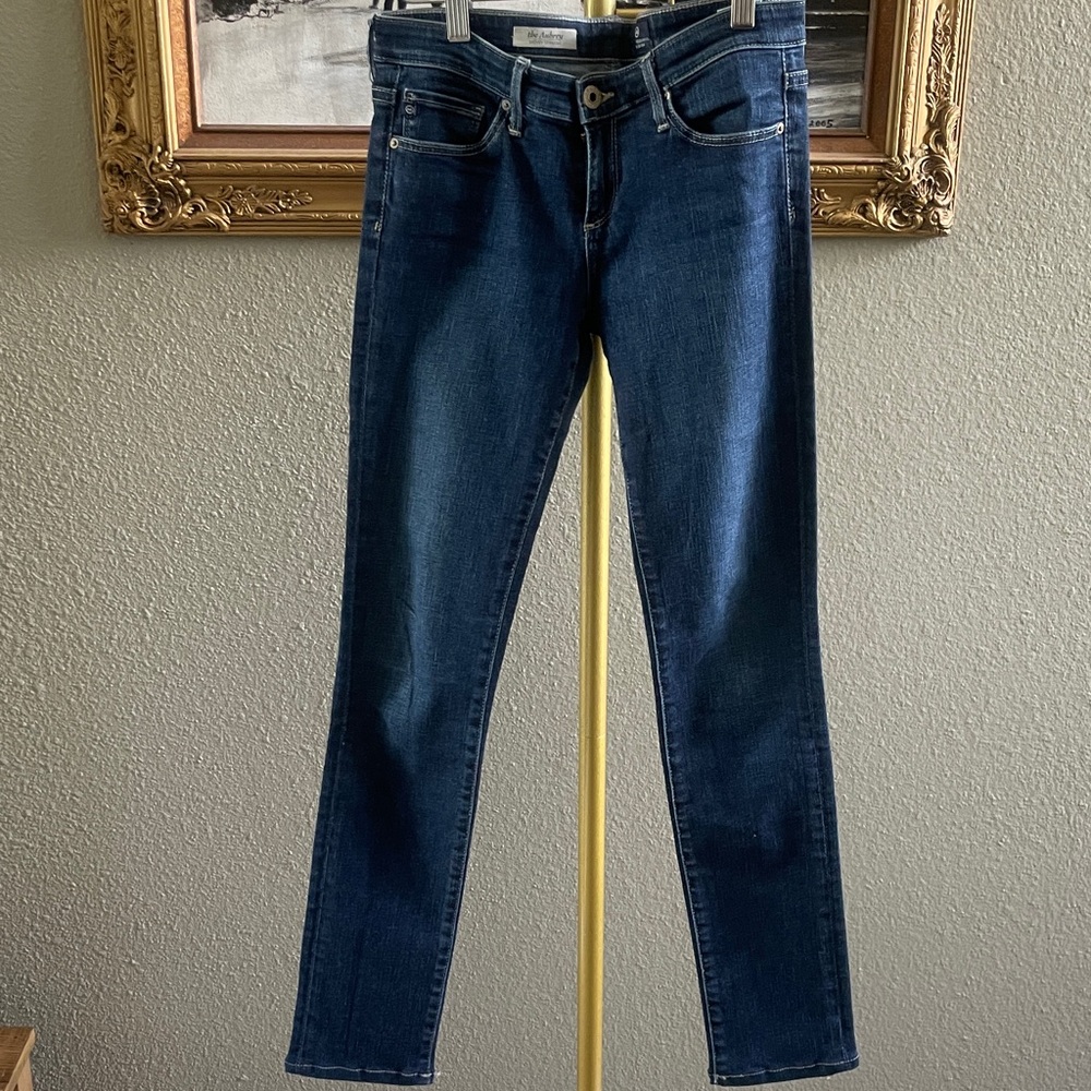 Ag Adriano Goldschmied Dark Indigo Skinny Jeans